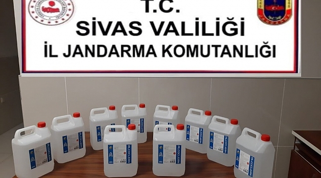 Jandarma ekipleri kaçak alkol üretimine geçit vermedi