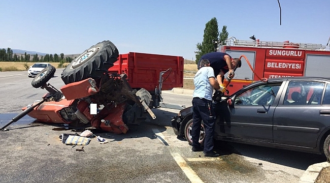 Jandarma traktör kazalarına dikkat çekti