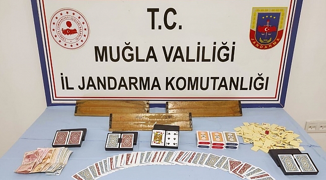 Jandarma'dan kumarcılara operasyon