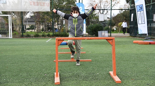 Kadıköy'de pandemi sürecinde açık havada spor zamanı
