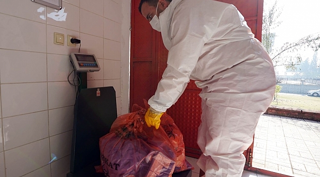 Kahramanmaraş'ta bin 300 ton tıbbi atık bertaraf edildi