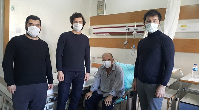 Kalp krizi geçiren hasta acil müdahale ile hayata tutundu