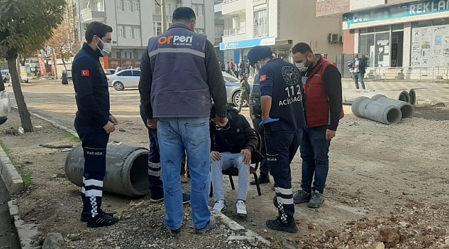 Kamyonet yayaya çarptı: 1 yaralı