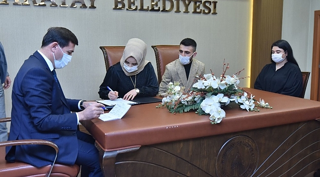 Karatay'da 2020 yılında 2 bin 380 çiftin nikâhı kıyıldı