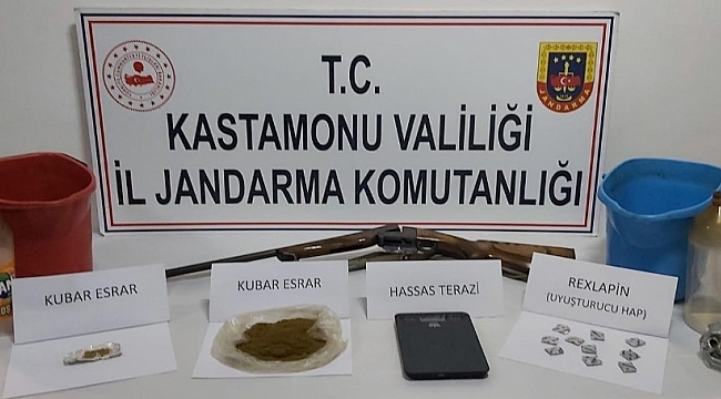 Kastamonu'da uyuşturucu tacirlerine operasyon
