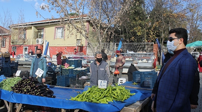 Kaymakam Kaya pazar denetiminde