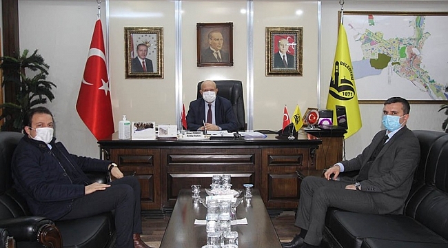 Kaymakamlardan Başkan Pekmezci'ye ziyaret