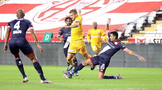 Kayserispor'un Antalya karnesi