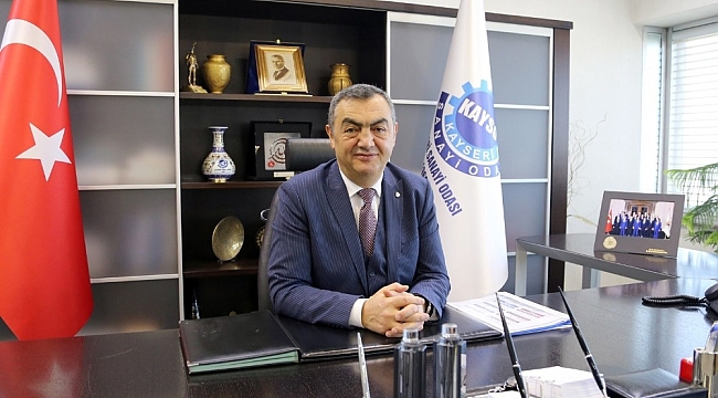KAYSO Başkanı Büyüksimitci'den Yeni Yıl Mesajı
