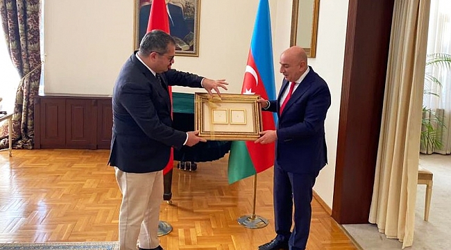 Keçiören Belediyesi'nden Azerbaycan Zaferini tebrik ziyareti