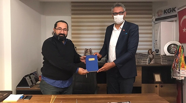 KGK İl Başkanı Karaca'ya Türk Eğitim Sen'den ziyaret