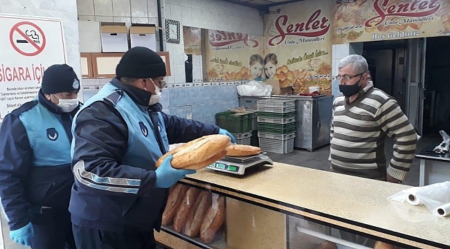 Kilis'te market ve fırınlara denetim