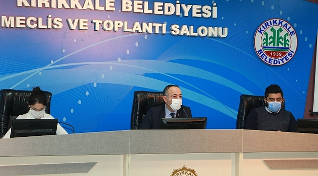Kırıkkale Belediyesi Aralık ayı meclis toplantısı gerçekleştirildi