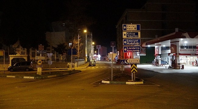 Kırklareli'nde 56 saatlik kısıtlama başladı