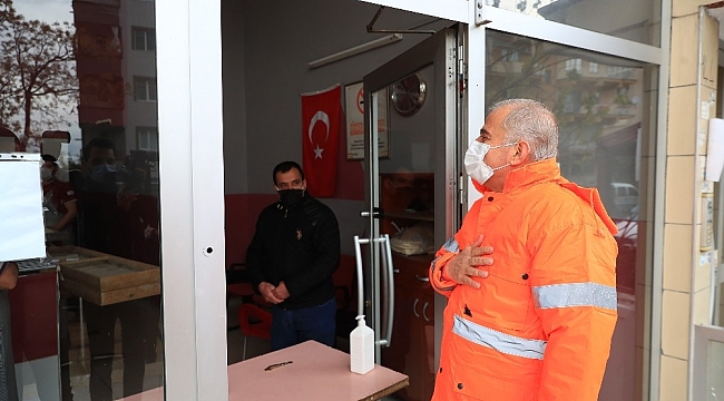 Kısıtlamada Denizli evde kaldı, Büyükşehir yardıma koştu