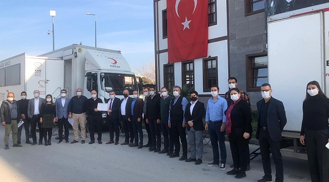Kızılay'dan Başkan Öndeş'e teşekkür