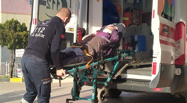 Kocaeli'de otomobilin çarptığı yaşlı kadın yaralandı