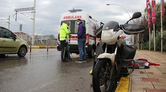 Kocaeli'de trafik kazası: 1 yaralı