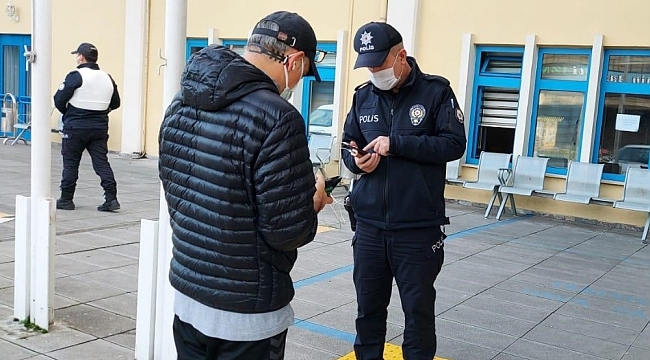 Kocaeli'nde kurallara uymayan 303 şahsa ceza uygulandı