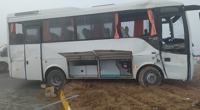 Konya'da sis kazaya neden oldu: 10 yaralı