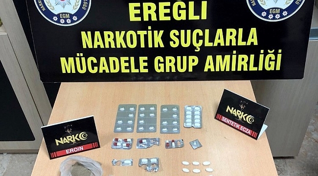 Konya'da uyuşturucu operasyonu: 2 tutuklama