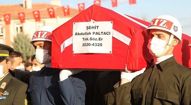 Konyalı şehit asker son yolculuğuna uğurlandı