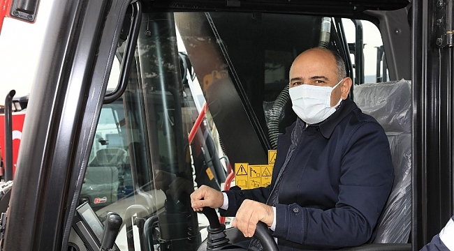 Körfez'e 5 yeni iş makinesi