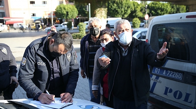 Korona cezası kesilince babasının adını unuttu