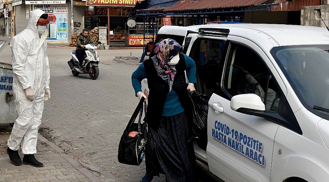 Koronalı hastalara özel donanımlı araç
