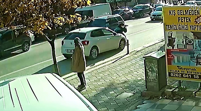 Koşarak karşıya geçmek isterken canından oluyordu