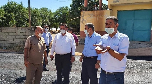 Köylerde stabilize yol çalışmaları başladı
