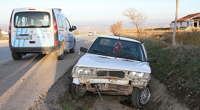 Kula'da 10 dakika arayla iki kaza: 2 yaralı