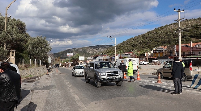 Kuşadası'na giriş ve çıkışlar kontrol altına alındı