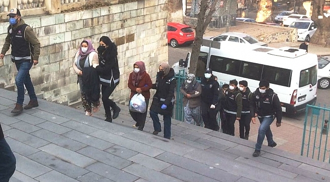 Kütahya'da tefeci operasyonu: 9 gözaltı