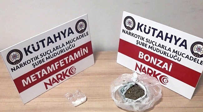 Kütahya'da uyuşturucu operasyonu: 3 gözaltı