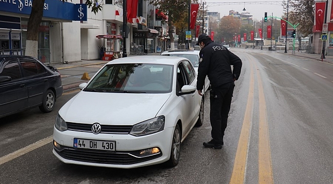 Malatya'da 80 kişiye sokağa çıkma cezası
