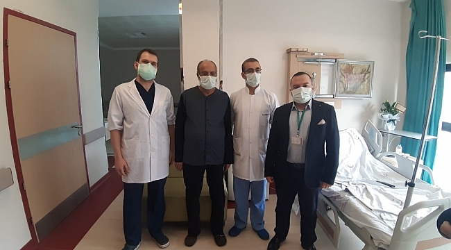 Mardin'de ilk defa laparoskopik yöntemle kalın bağırsak ameliyatı gerçekleştirildi