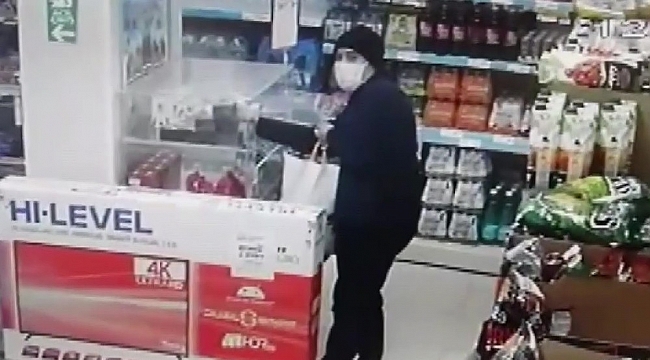 Market zincirine dadanan hırsızı Karaman polisi yakaladı