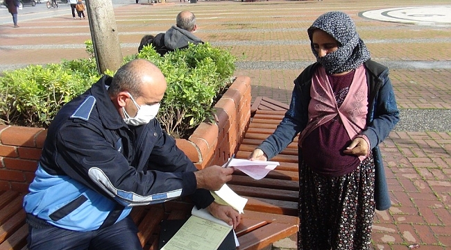 Maskesiz yakalanan hamile dilenci kadın: " 50 tane ceza yazıldı hiçbirini ödemedim bunu da ödemem"