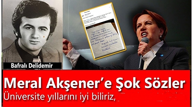 Meral Akşener'e şok sözler
