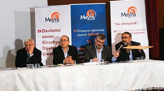 Meyra madencilik karalama kampanyalarına cevap verdi