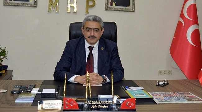 MHP Aydın İl Başkanı Alıcık, "Sarıkamış Türk milletinin fedakarlık zirvesidir"