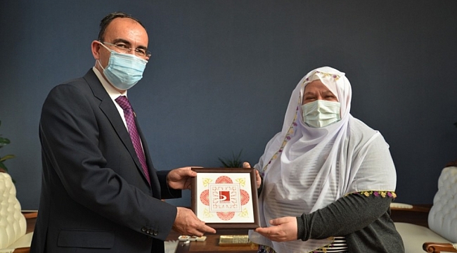 Mihalgazi Belediye Başkanı Akgün'den Rektör Beydemir'e ziyaret