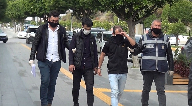Motosikleti kısıtlama saatinde maskesiz çaldılar 8 bin 300 TL ceza aldılar