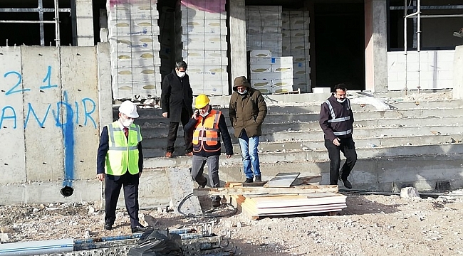 Müdür Başyiğit," Meslek Lisemiz en kısa sürede hizmet vermeye başlayacaktır"