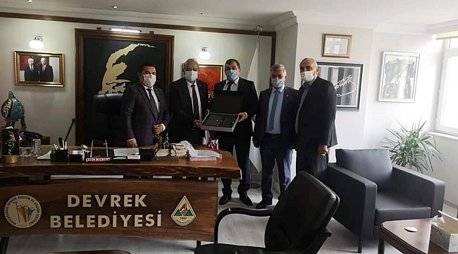 Muhtar Torlak'tan Başkan Bozkurt'a ziyaret
