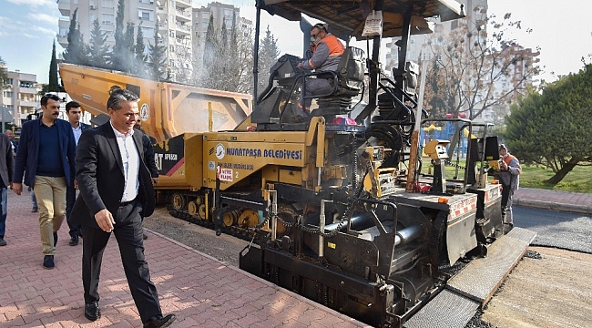 Muratpaşa, 4 yıl içinde 695 bin 640 ton sıcak asfalt üretti