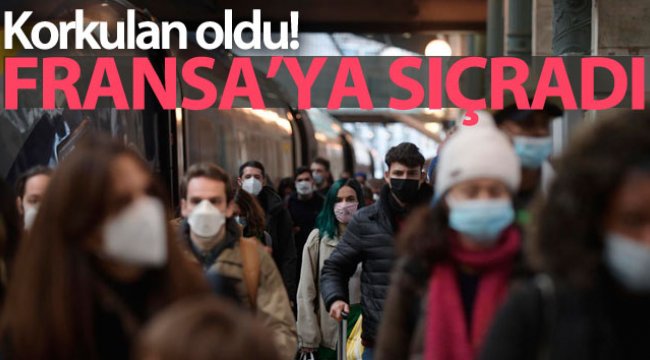 Mutasyon geçiren virüs Fransa'ya da sıçradı