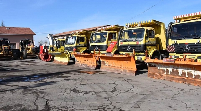 Nevşehir İl Özel İdaresi Genel Sekreterliği kış hazırlıklarını tamamladı