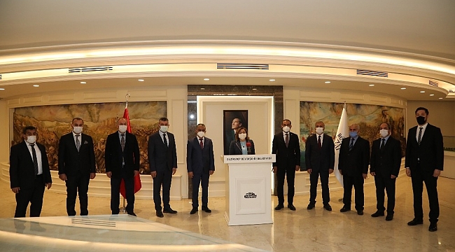 Öğrenci servisi esnafına bin 500 liralık maddi destek